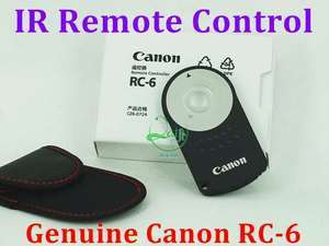 Genuine RC 6 Remote Control for Canon Rebel T3i T2i T1i  