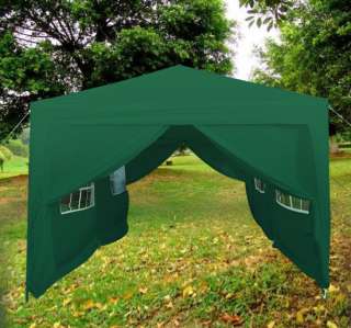 10 x 20 Easy Set Pop Up Party Tent Canopy Gazebo GRN  