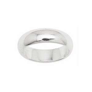 925 Sterling Silver 6mm Plain Band Ring   RingSize 14