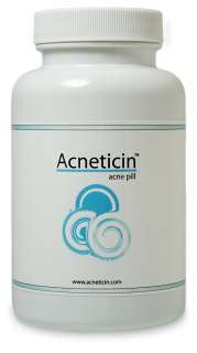 ACNETICIN ~ Fast Acting Acne Blemish Treatment Pill 736211964137 