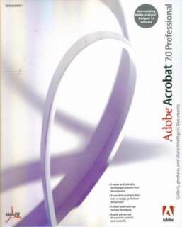 adobe acrobat 7 0 professional software is the simple way to create 