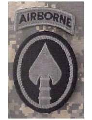 socom us army special operations command acu patch with airborne tab