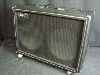 Vintage Sano 250R Tube Amplifier Guitar Combo Amp 2x12  