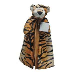 Personalized Tiger Animal Blanky Baby or Toddler Security Blanket
