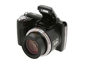 OLYMPUS SP 610UZ Black 14 MP 28mm Wide Angle Digital Camera with Ultra 