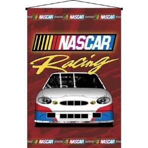 NASCAR Racing NASCAR Racing 29X45 Deluxe Wallhanging   Auto Racing Fan 
