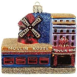  Moulin Rouge Polish Glass Christmas Ornament