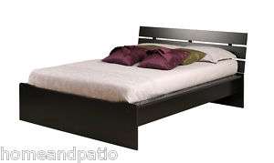 Avanti Black Full Size Platform Bed & Headboard  