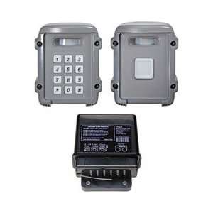   Walk Gate Kit with 5 Code Keypad, Gate Control and Push to exit Button