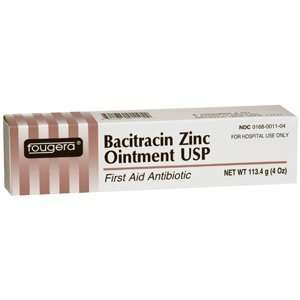  BACITRACIN ZINC OINTMENT FOUG 4 OZ: Health & Personal Care