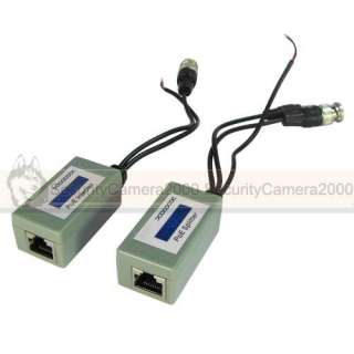 passive video power data receiver and transmitter, POE Balun www 