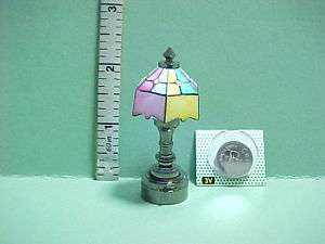 Battery Operated Tiffany Lamp #TB10 Dollhouse Miniature  