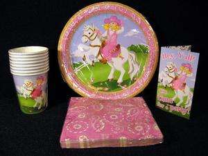 Pink Western Cowgirl Horse Birthday Party Supplies Plates Napkins Cups 