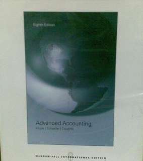 Advanced Accounting 8E by Hoyle, Schaefer, Doupnik 9780072991888 