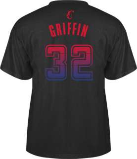 Blake Griffin adidas Vibe Black Name and Number Los Angeles Clippers T 
