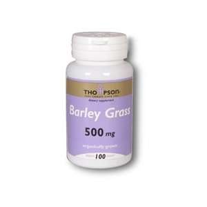  THOMPSON NUTRITIONAL PRODUCTS Barley Grass 500mg 100 tabs 