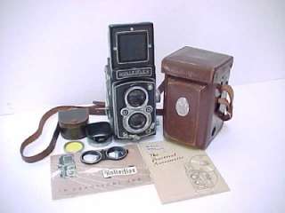 One Owner 1954 Rolleiflex 1406655 Automat TLR Model K4A  
