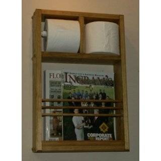 mr 12 solid wood on the wall bathroom magazine rack toilet paper 