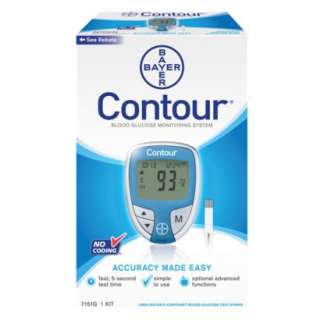 Bayer Contour Blood Glucose Monitoring System   Blue product details 