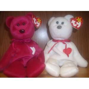  Ty Beanie Babies Valentines Day Set 