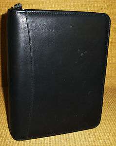 Classic 1.5 Rings  Black NAPPA Leather Franklin Covey Planner/Binder