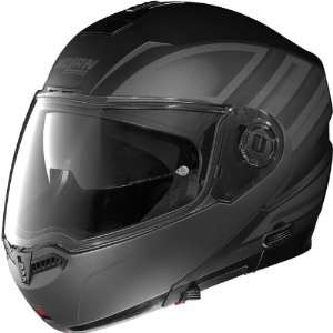   Modular Street Bike Motorcycle Helmet   Flat Black/Anthracite / Small