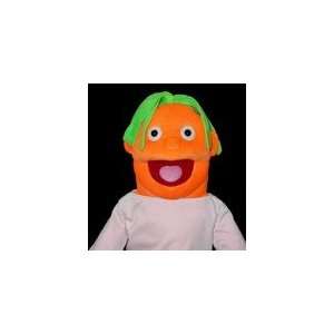  Blacklight Puppet w/ 3 Wigs Orange Boy