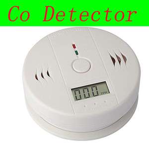 Carbon Monoxide Alarm CO Poisoning Gas Sensor Detector  