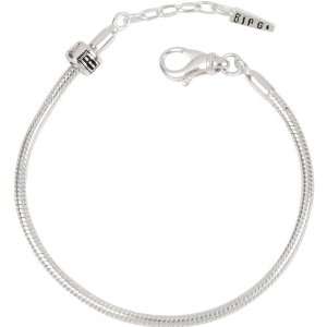   Claw Starter Bracelet with Extender Clip Lock for European Bead Charms