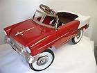 55 Classic Chevy Pedal Car Red & White FREE SHIPPING