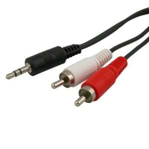    3.5mm to RCA AUX AUXILIARY CABLE CORD FOR iPOD  Electronics