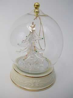  Christmas Decoration Musical Ornament with a Hand Blown Christmas 