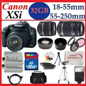 Canon EOS Rebel Xsi (A.k.a. 450d) SLR Digital Camera Kit (Black) Canon 