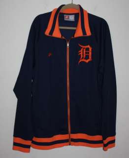 Nike Cooperstown Collection Detroit Tigers Track Jacket size XXL 