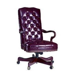   Series Gooseneck Executive Swivel Chair with Tufts: Office Products