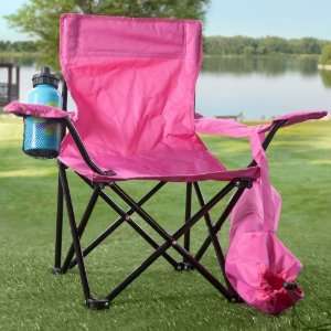  Redmon For Kids Kids Folding Camp Chair, Hot Pink: Baby