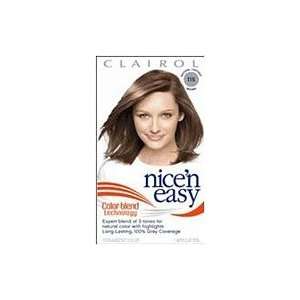  Clairol Nice N Easy Hair Color #115 Lightest Brown Kit 
