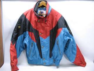 vtg Descente Ski Jacket Mens M Teal Classic Snow Coat Snowboard Winter 