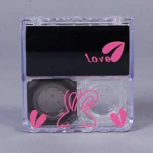  Love Rabbit Travel Contact Lens Case Box Black Beauty