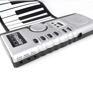 New 61 Keys Roll Soft Digital Batteries Keyboard Piano  