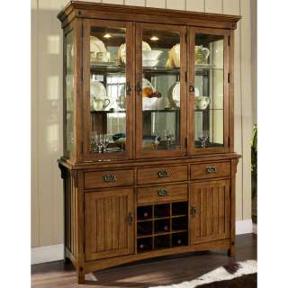 Somerton Craftsman Dining Room Buffet And Hutch 417 72 71  