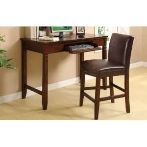  2PC Modern Counter Height Writing Desk With One Writing Desk 