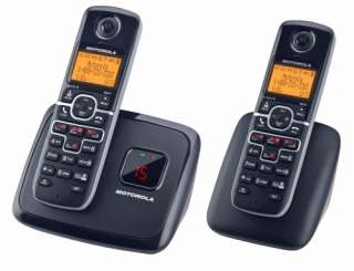 Motorola DECT 6.0 Enhanced Cordless Phone w/ 2 Handsets and Digital 