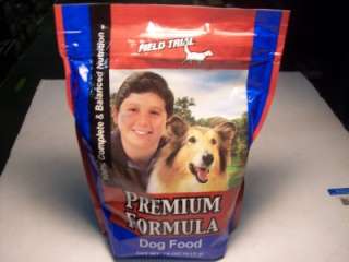 New Field Trial Premium Formula Dog Food  