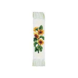  Sunflower Bookmark Counted Cross Stitch Kit Arts, Crafts 
