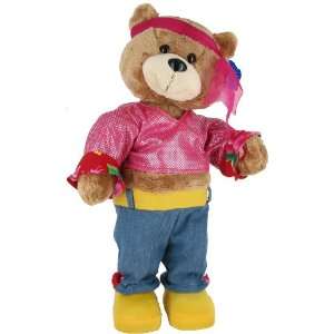  Applause Dance Party Animals Musical Plush 60s Girl Bear 