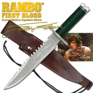 RAMBO I Stallone Signature Edition Knife * NEW *  