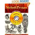 Mehndi Designs CD ROM and Book (Dover Electronic Clip Art) by Marty 