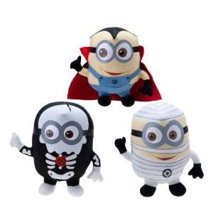  Despicable Me Halloween Minion Plush Set Toys & Games