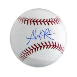   Autographed Baseball   Signed Alexis Rios Cruz